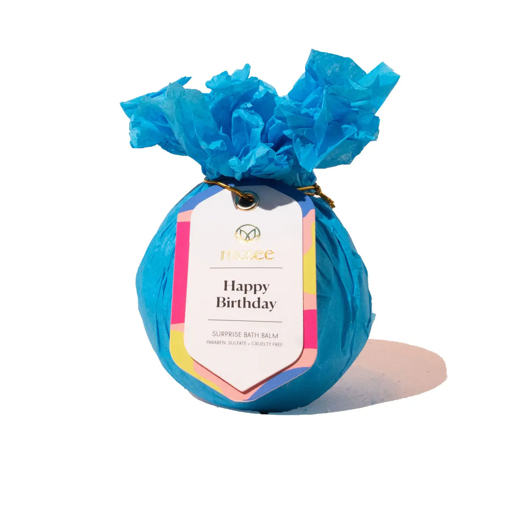 Birthday Bath Bomb – Blue Cotton Candy