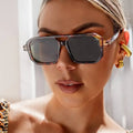Carter Leopard Sunglasses