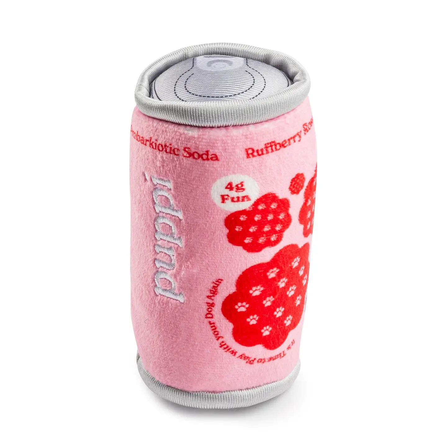 Puppi Ruffberry Rosé – Luxury Squeaky Plush Pet Toy