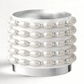 Pearl Beaded Stackable Bracelet