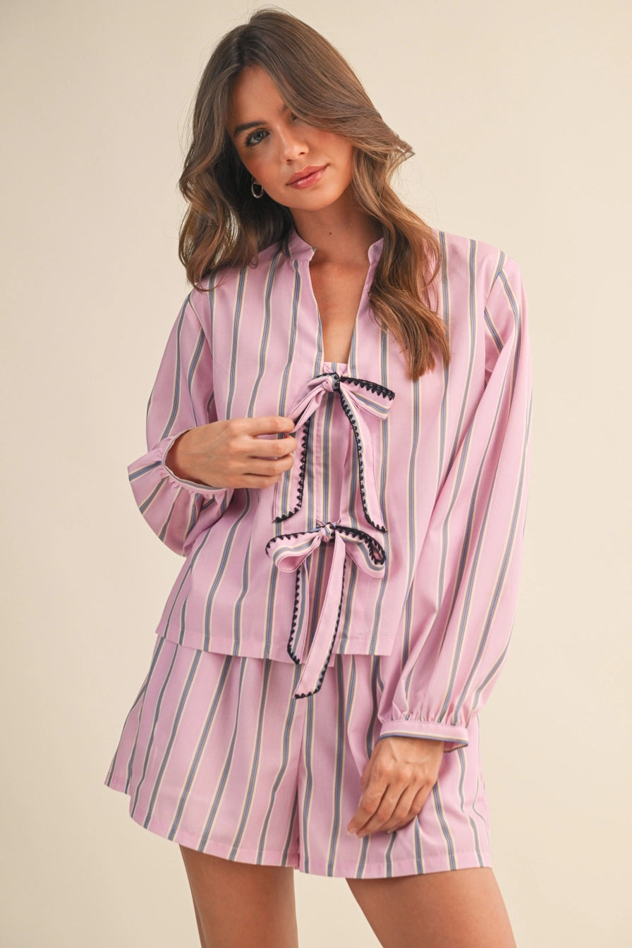 Striped Ribbon Set