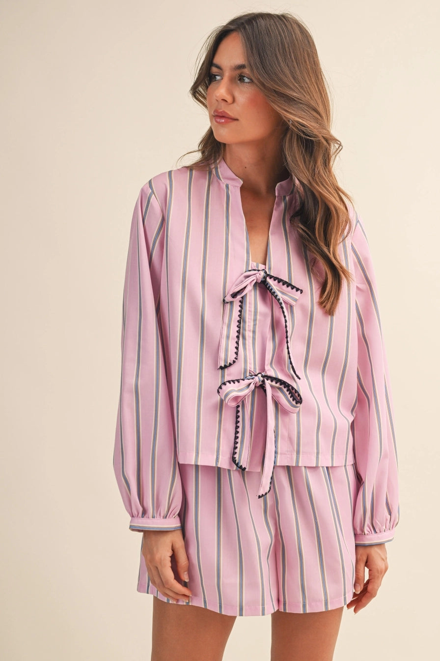 Striped Ribbon Set