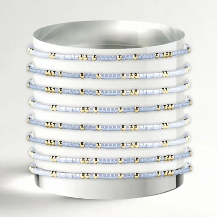 Confetti Beaded Stackable Bracelet